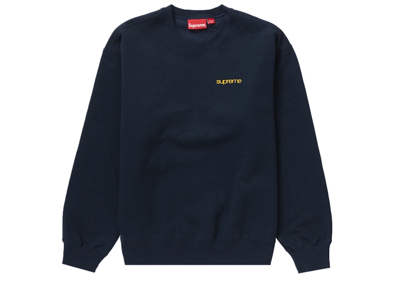 Order Supreme Sudadera NYC Cuello Redondo Azul Marino