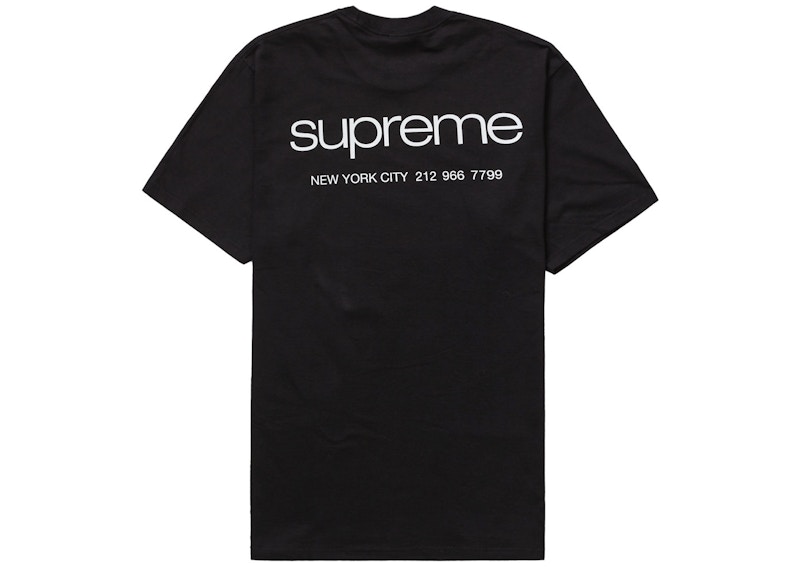 Order Supreme NYC Tee Black