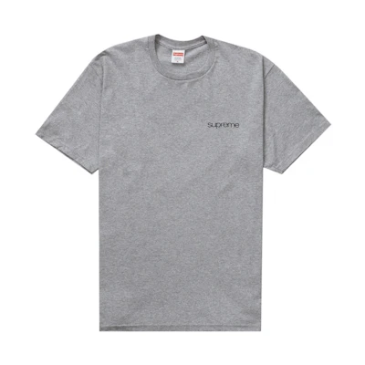 Supreme NYC Tee Heather Grey
