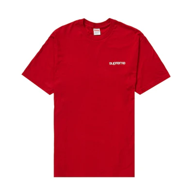 Supreme NYC Tee Red