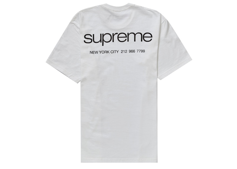 Order Kaos Putih Supreme NYC