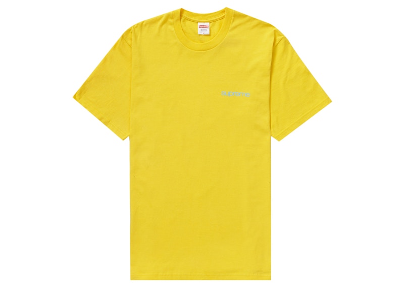 Supreme NYC Tee Yellow