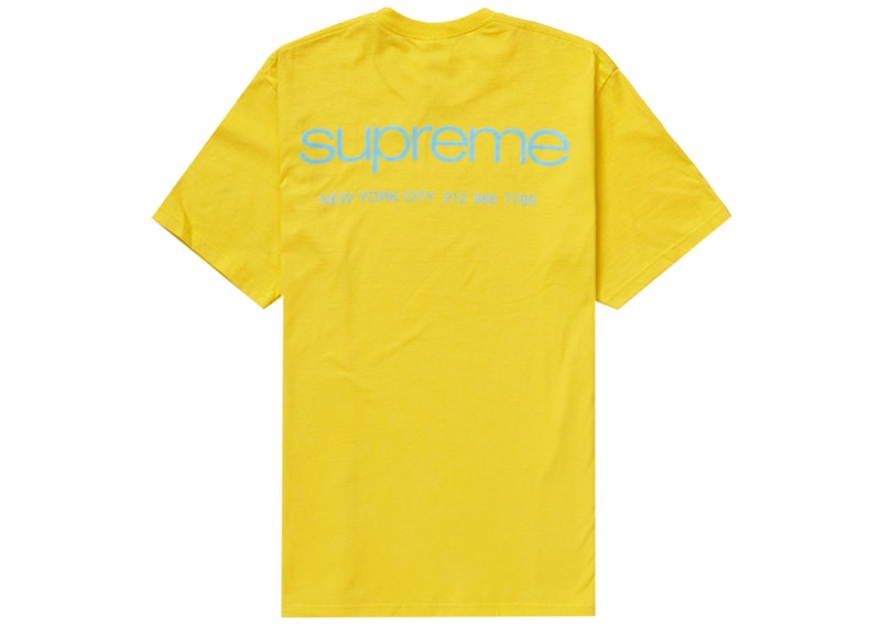 Supreme NYC Tee Yellow 圖 2