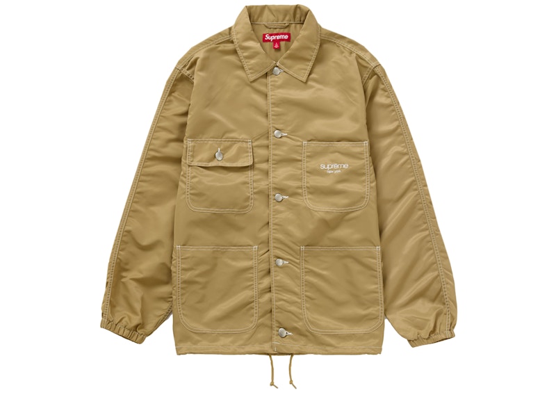 Supreme Nylon Chore Coat Tan