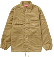 Supreme Nylon Chore Coat Tan Supreme Nylon Chore Coat Tan