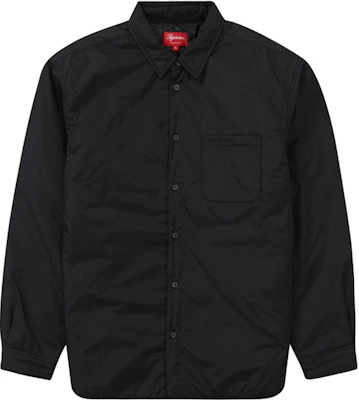 Supreme 尼龙填充衬衫 黑色 Buy Supreme 尼龙填充衬衫 黑色