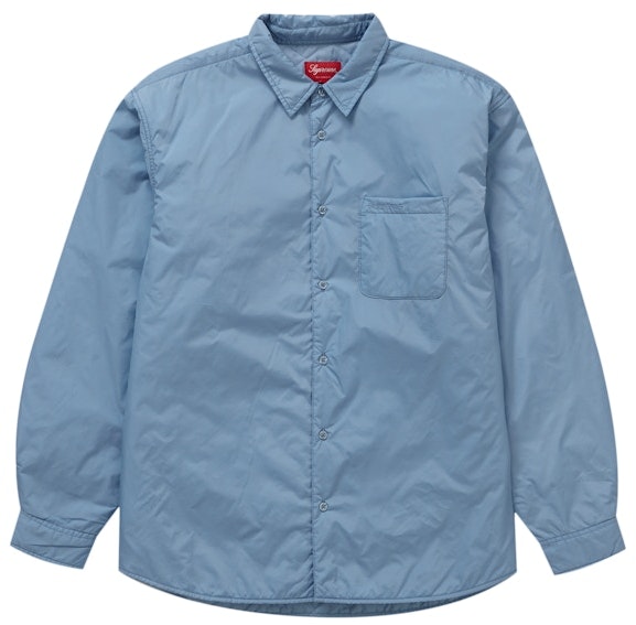 supreme-nylon-filled-shirt-slate-blue