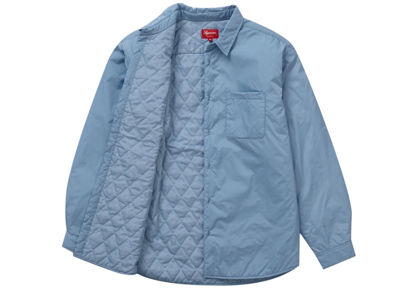 Order Camisa Supreme Nylon Relleno Azul Pizarra