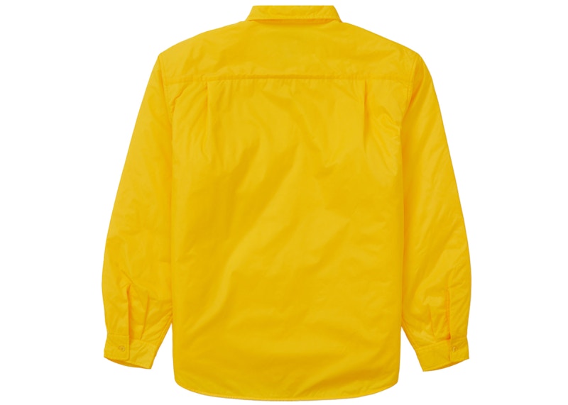 Supreme Nylon Filled Shirt Yellow 圖 3