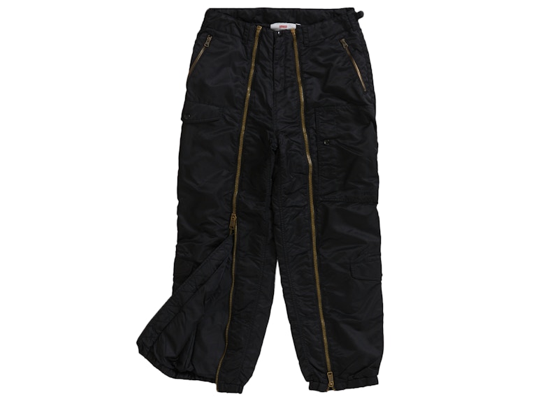Supreme Nylon Flight Pant Black 圖 2
