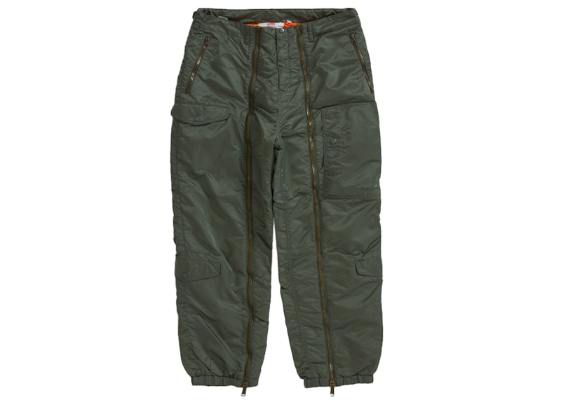 Supreme Nylon Flight Pant Olive