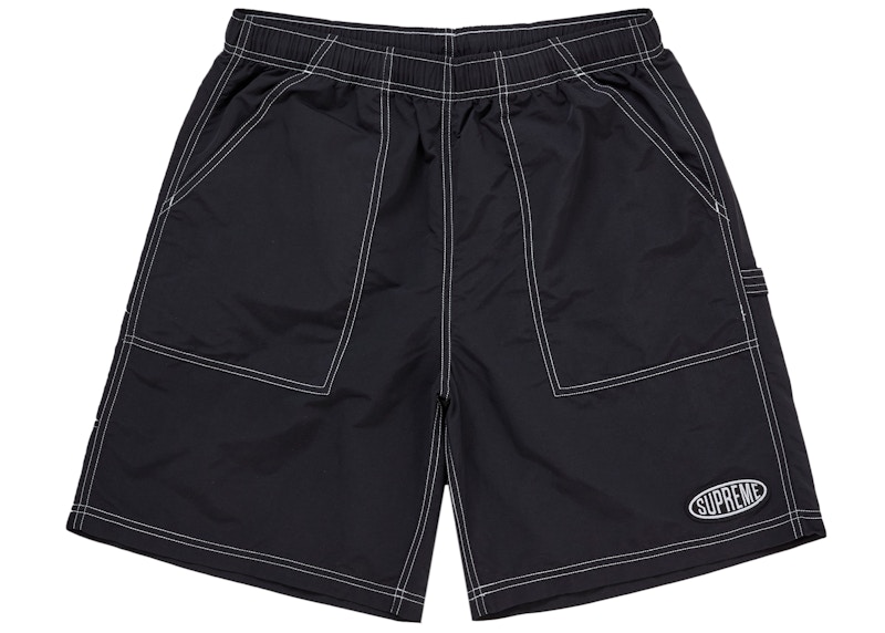 Supreme Nylon Painter Short (SS26) Black