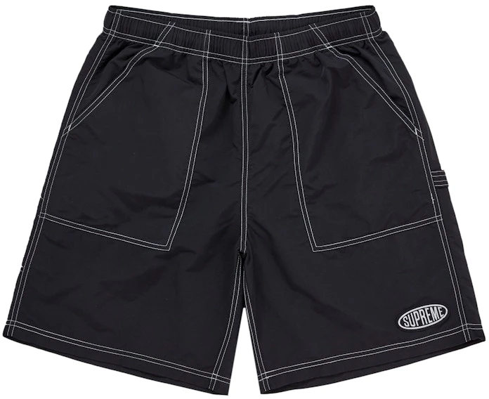 supreme-nylon-painter-short-ss-26-black