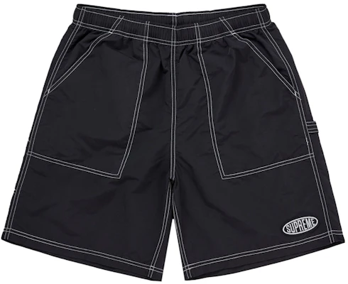 Supreme Nylon Painter Short (SS26) Hitam Buy Supreme Nylon Painter Short (SS26) Hitam