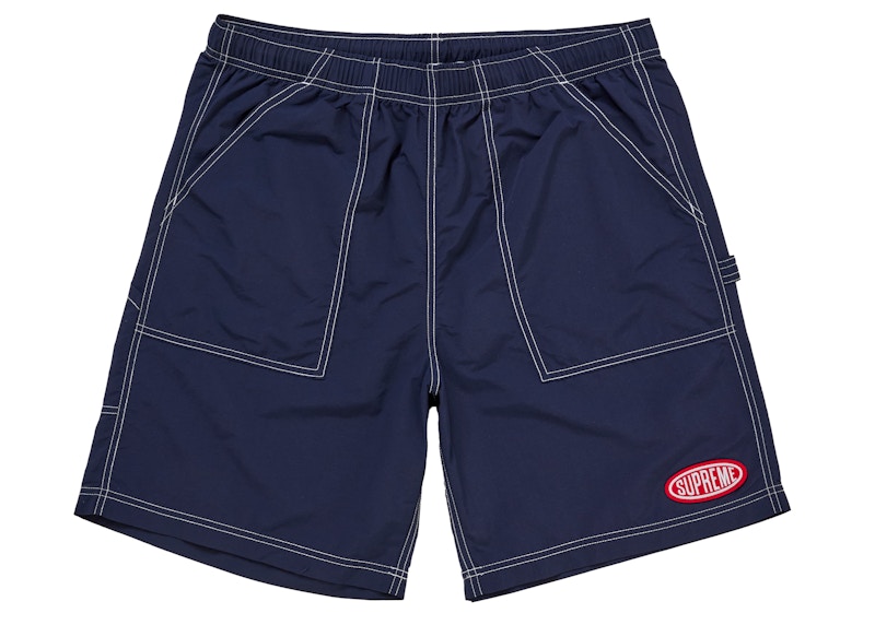 Supreme Nylon Painter Short (SS26) Navy