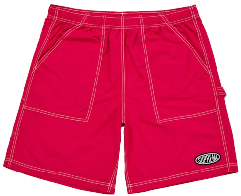 Supreme Nylon Painter Short (SS26) Merah Buy Supreme Nylon Painter Short (SS26) Merah