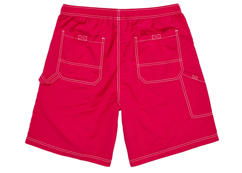 Order Supreme Nylon Painter Short (SS26) Merah