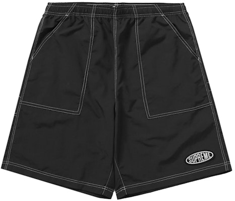 Supreme Nylon Painter Short Black Buy Supreme Nylon Painter Short Black