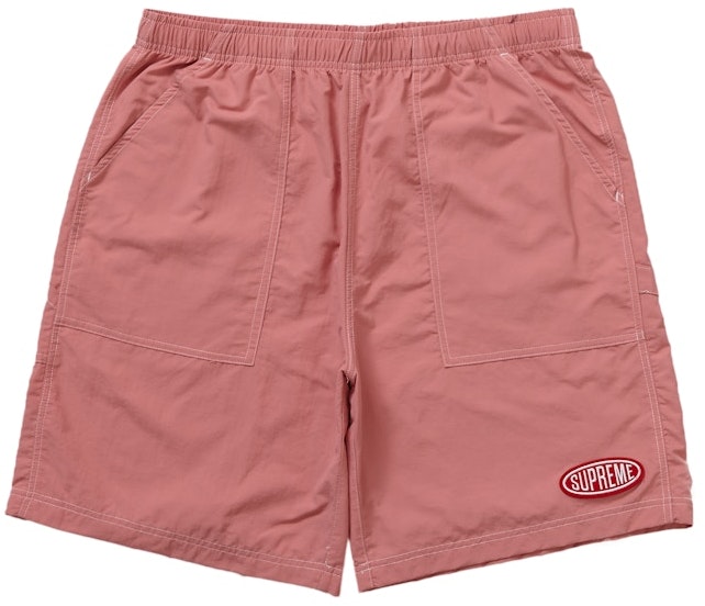 supreme-nylon-painter-short-dusty-rose