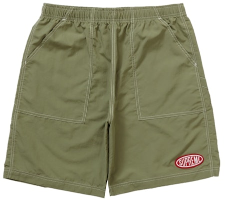 Supreme Nylon Painter Short Olive Buy Supreme Nylon Painter Short Olive