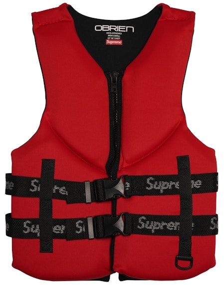 supreme-o-brien-life-vest-red