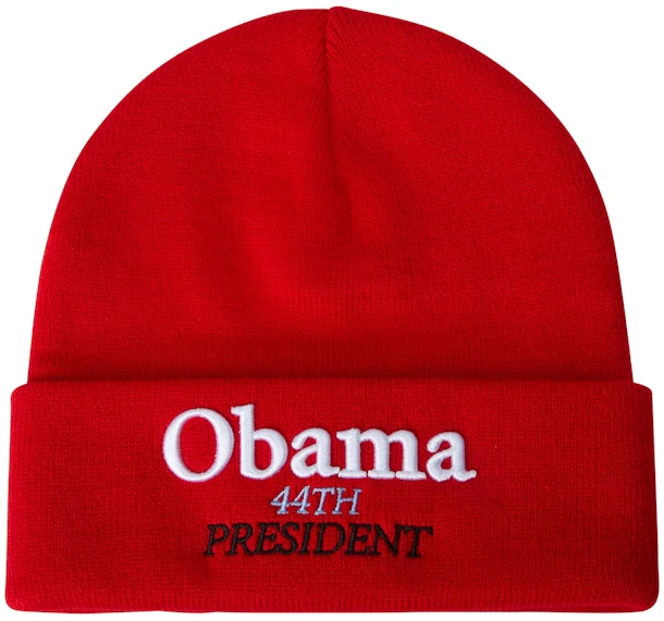 supreme-obama-beanie-red