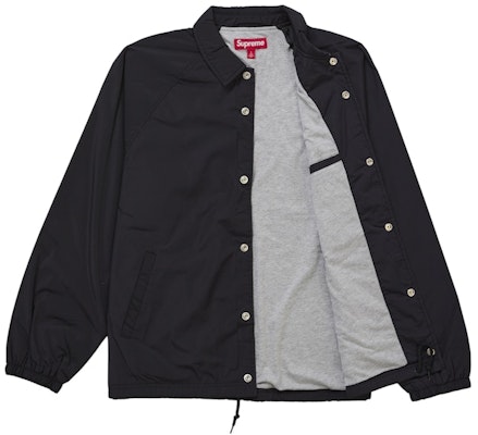 シュプリーム オールドイングリッシュ アーク コーチジャケット ブラック Order シュプリーム オールドイングリッシュ アーク コーチジャケット ブラック