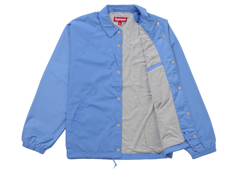 Order Chaqueta Supreme Old English Arc Coaches Azul Claro.