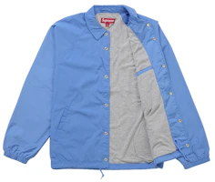 Order Supreme Old English 圓弧教練夾克 淺藍色