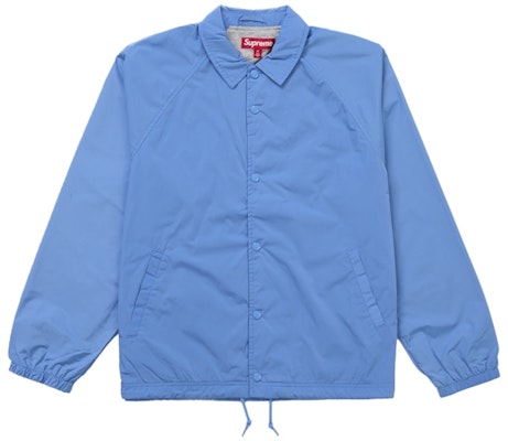 Chaqueta Supreme Old English Arc Coaches Azul Claro. Lookbook Chaqueta Supreme Old English Arc Coaches Azul Claro.