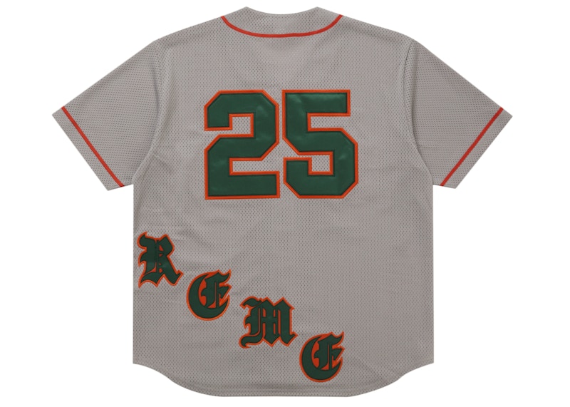 Order Supreme Old English 棒球衣 灰色