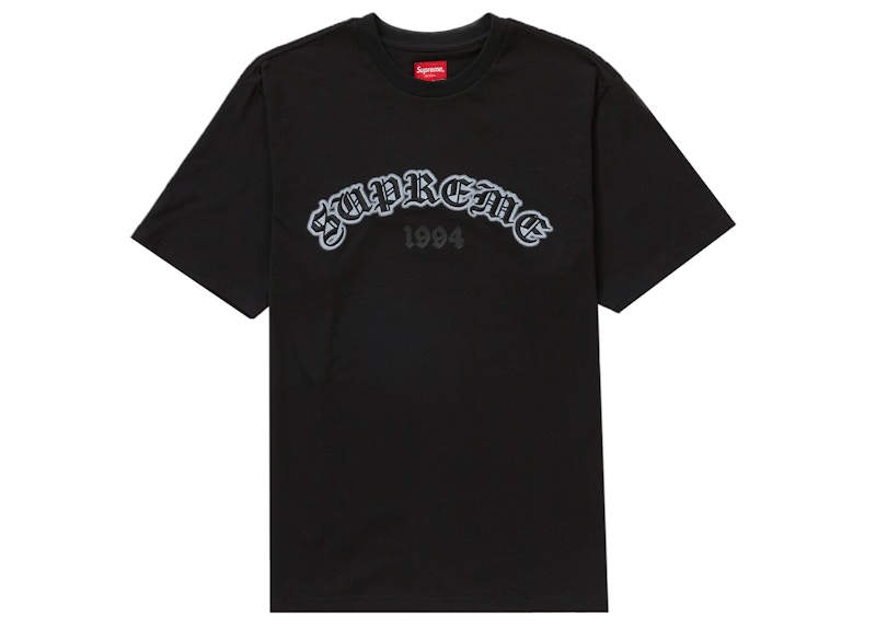 Buy Supreme Old English Glow Baju Lengan Pendek 'Hitam'
