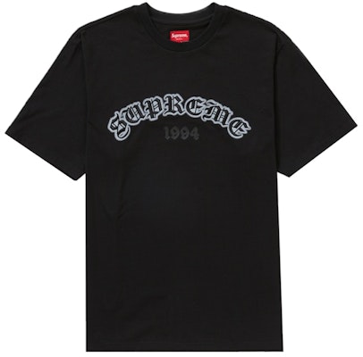 Supreme Old English Glow Baju Lengan Pendek 'Hitam' Buy Supreme Old English Glow Baju Lengan Pendek 'Hitam'