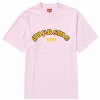 Supreme Old English Glow S/S Top 'Pale Pink'