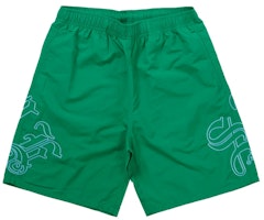 Supreme Old English Nylon Short Green Supreme Old English Nylon Short Green