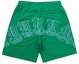 Order Supreme Old English Nylon Short Green