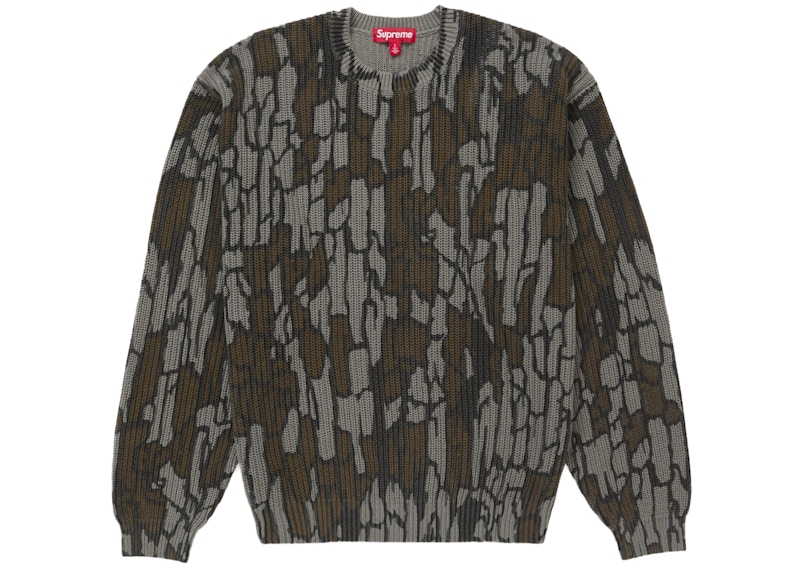 Order Supreme Old English 印花毛衣 Mossy Oak Trebark 迷彩