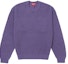 Order Supreme Old English Printed Sweater Purple