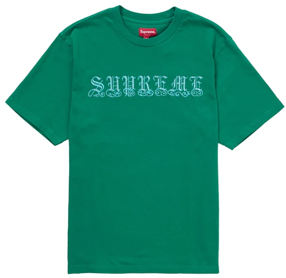 supreme-old-english-rhinestone-s-s-top-green