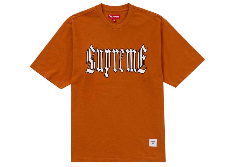 Supreme Old English S/S Top (SS24) Rust