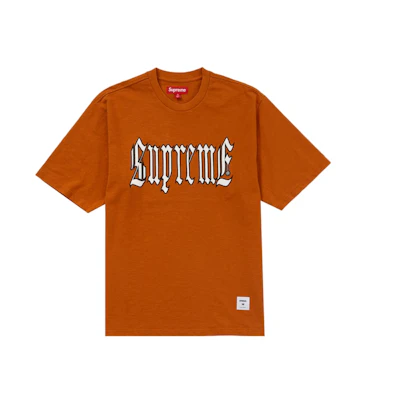 Supreme Old English S/S Top (SS24) Rust