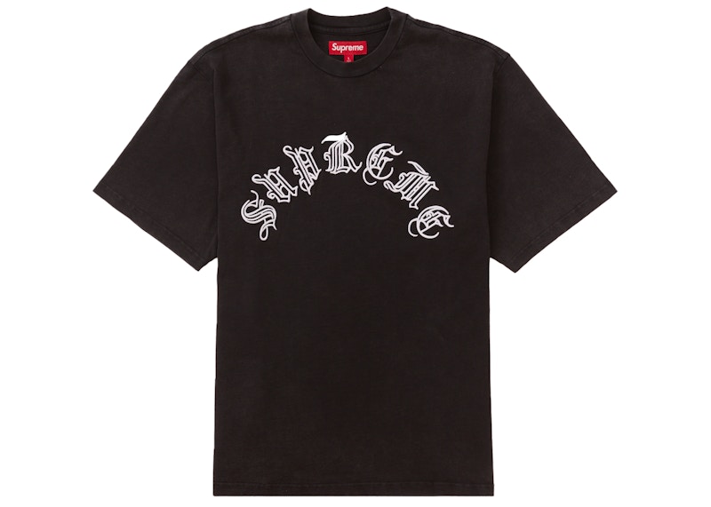 Buy Supreme Old English Camiseta Negra Manga Corta