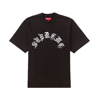 Supreme Old English S/S Top Black