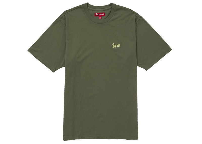 Supreme Old English Tee Green