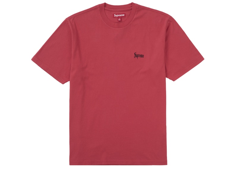 Supreme Old English Tee Red