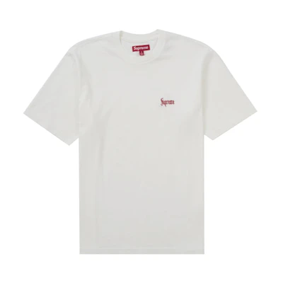 Supreme Old English Tee White