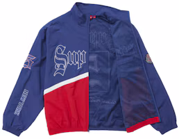 Order Supreme Old English Track Jacket Light Navy