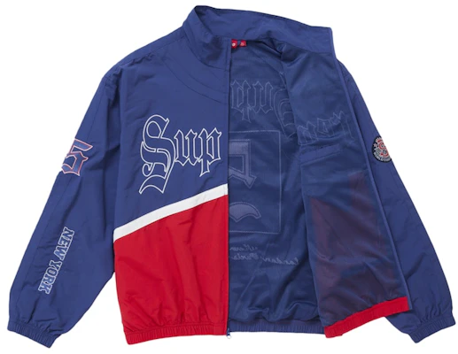 Supreme Old English Track Jacket Light Navy Order Supreme Old English Track Jacket Light Navy