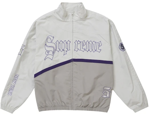 Supreme Old English Jaket Trek Putih Buy Supreme Old English Jaket Trek Putih