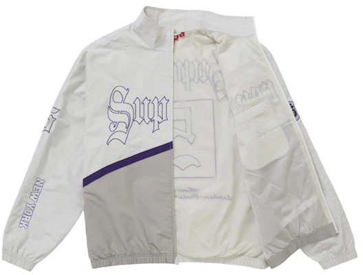 Supreme Old English Jaket Trek Putih Order Supreme Old English Jaket Trek Putih